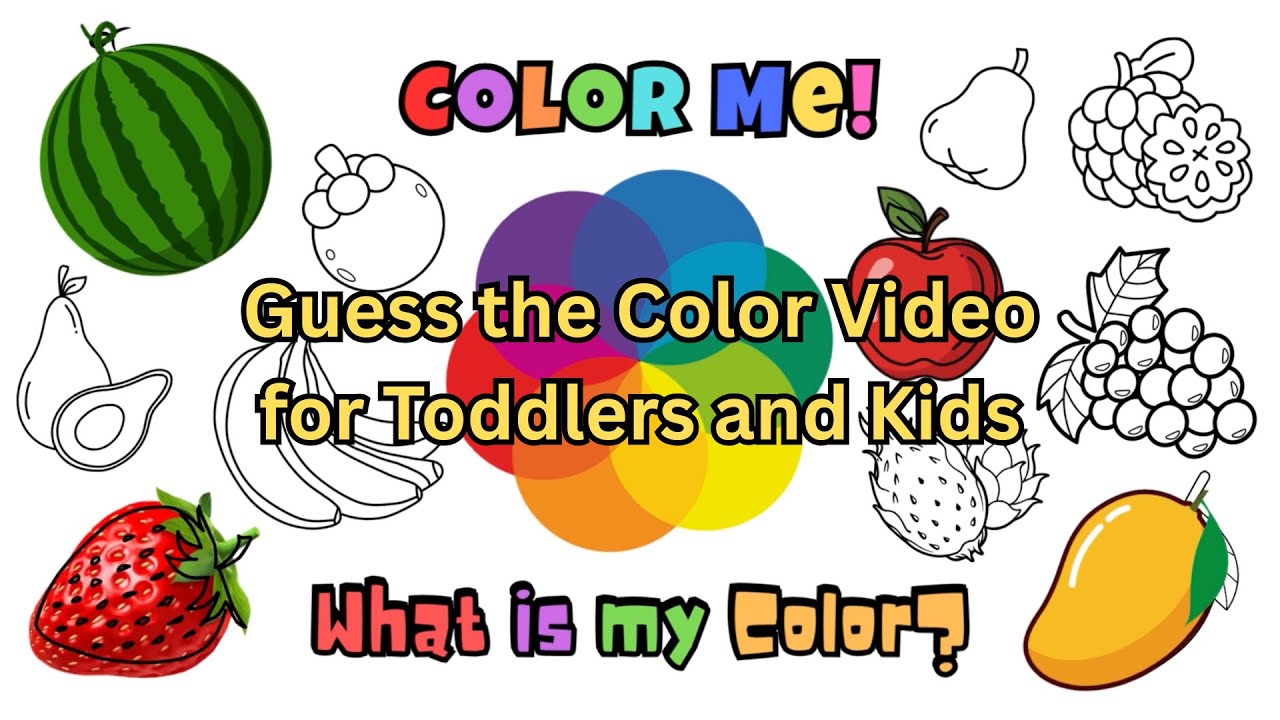 Que Color Song Color Me. What's Is My Color Song | Kids Song | Guess the Color Song ...