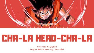 [VOSTFR] DRAGON BALL Z - OPENING 1『CHA-LA HEAD CHA-LA』Lyrics FR/ROM/KAN 🤍