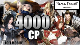 How I got 4k CP as F2P & How you can do it too!  Black Desert Mobile