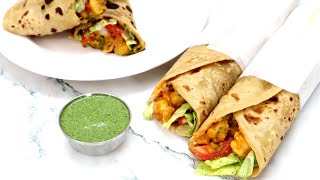 चमचमीत छोले रोल | Chole Roll | Healthy Veg Roll By Vidula's recipes