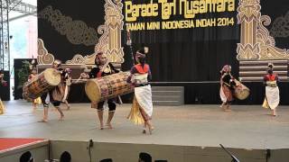 Parade Tari Nusantara 2014 Provinsi Nusa Tenggara Barat (NTB)