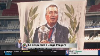 ¡EMOTIVA DESPEDIDA! a Jorge Vergara en el estadio Akron