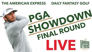 The American Express - PGA DFS Showdown Round 4 Picks