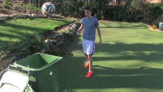 Football Bin Shots & Skills | Footballskills98