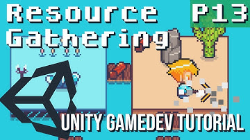 Harvestable Resources and Pickup to Inventory ~ Making a Resource Gathering Game in Unity ~ Part 13
