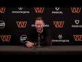 OC Kliff Kingsbury Speaks to the Media Before Practice | Washington Commanders
