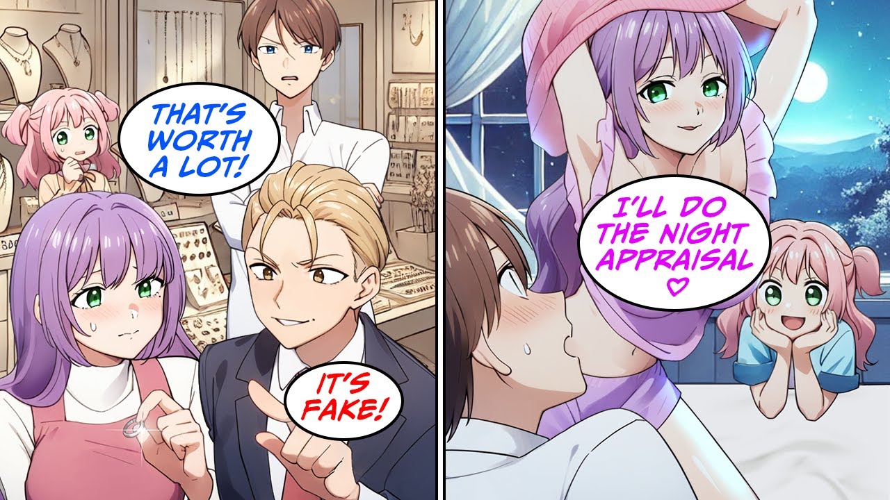 [Manga Dub] Former appraiser helps mother and child, gets hired at their shop [RomCom]