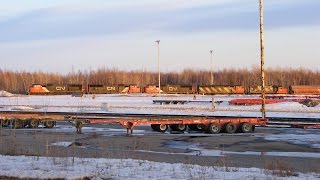 Cn 407 At Gort W 4 Emds & 1 Ge March 14 2009