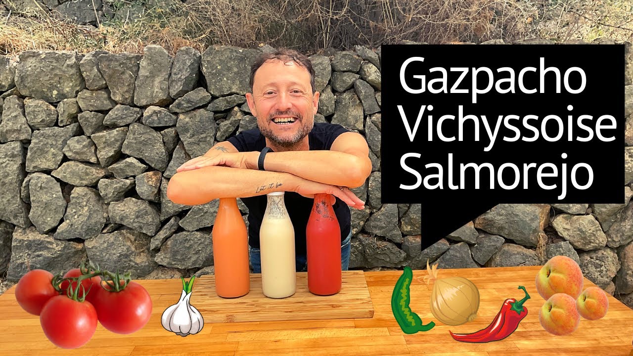 3 SOPAS FRÍAS más Refrescantes 💦 del VERANO 🏖️  - GUILLE RODRIGUEZ