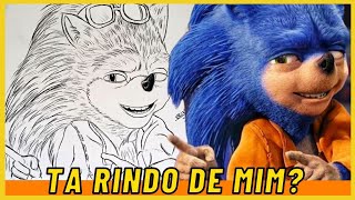 COMO DESENHAR O SONIC FEIO 2022 - TUTORIAL/PASSO A PASSO 