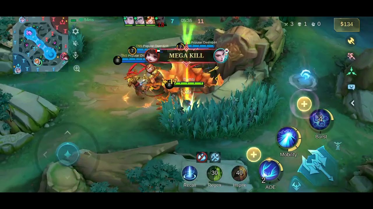 Badang Game Play Savage build 