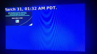 DirecTV EAS Severe Thunderstorm Warning Los Angeles, CA 03/31/24