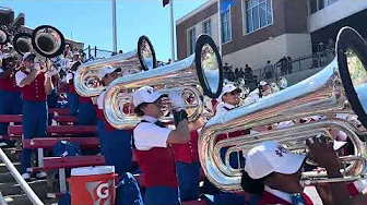 10-11-2025 In the stands with the SMU Mustang Band @smumustangbandofficial