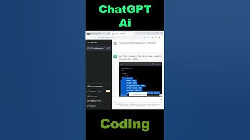 Unbelievable Coding Using ChatGPT AI #shorts