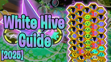 The Best White Hive Guide EVER  2025 | Bee Swarm Simulator