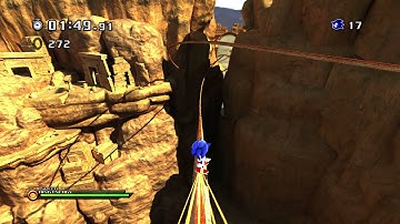 Sonic Generations ~Unleashed Project~ Arid Sands Speed Run (No Boost)
