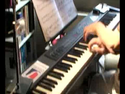 Gershwin Prelude #1 played on Roland Synthesizer