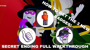 BREAK IN 2- FULL WALKTHROUGH, HOW TO GET 3 NEW BADGES (REFORMED, AVOID HUMILIATION, SECRET ENDING)