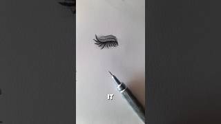 This is the Best Closed Eye Drawing Tutorial #art #shorts #foryou #tutorial #satisfying #howto #easy