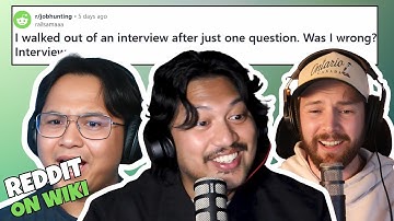 Am I Wrong For WALKING OUT Of A Job Interview? | Reddit Stories