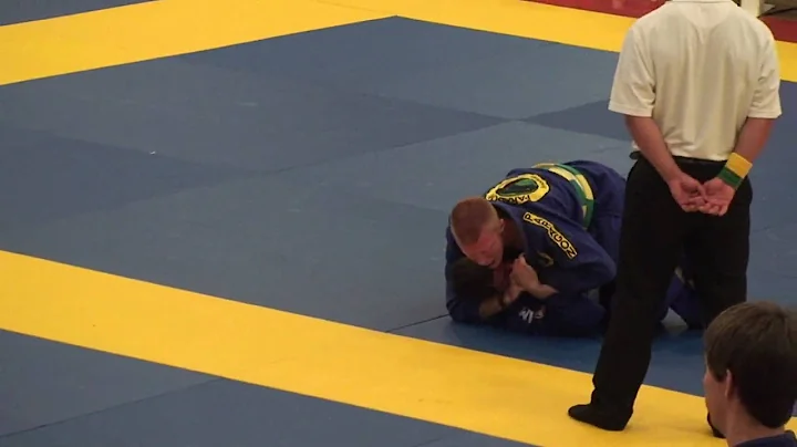 Ryan Raley Fight #1 in the America's cup Jujitsu t...