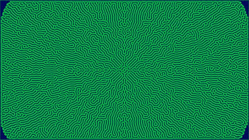 Reaction Diffusion Simulation | k0.0604 / f0.0412