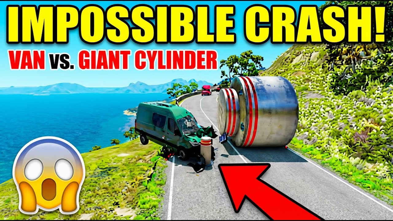 Cars vs INSANE Challenge in BeamNG.drive #3