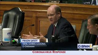 Sen. Coons gives opening statement at Senate Judiciary Committee hearing - Tuesday, June 2