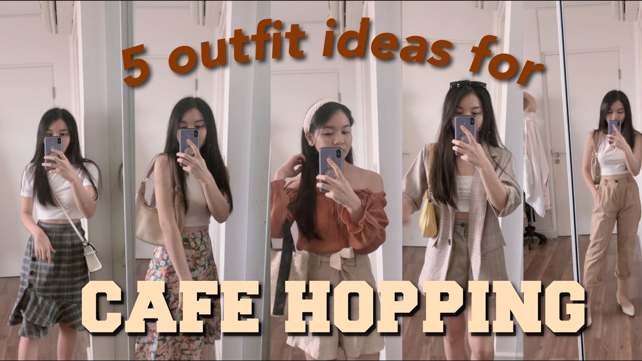ผู้หญิง แต่งตัว  2022 Update  Cafe outfit idea ไอเดียแต่งตัวไปคาเฟ่ สายเกา ห้ามพลาด!
