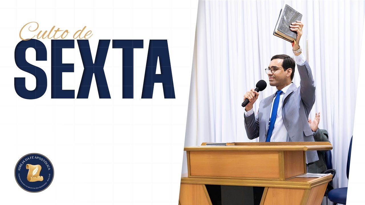 🔵 Culto de sexta-feira | 06/03/26 | Ao vivo