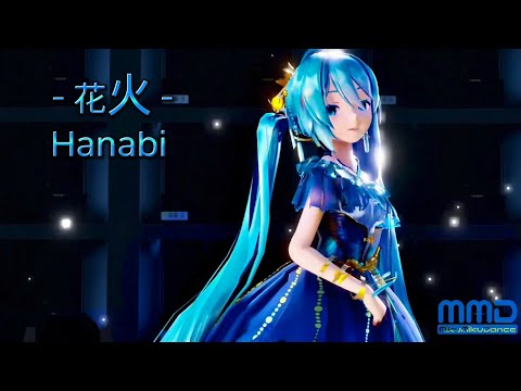 【 MMD 】 summer-HANABI- 【Sour miku 】 original song 【mv】/ Hatsune Miku/vocaloid