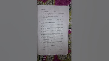 BSC /BA sem 2 GNDU English compulsory question paper