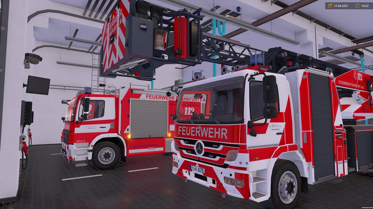 Emergency Call 112 - The Fire Fighting Simulation 2 Frankfurt Water Tender  Responding! 4K 