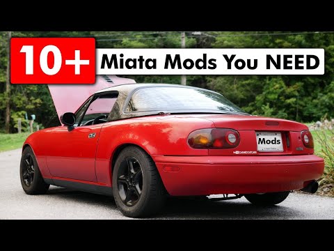 10+ Mods You NEED for the Mazda MX5 Miata