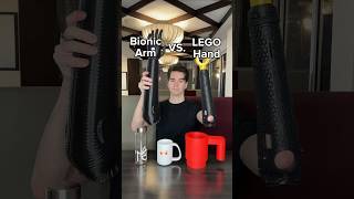Bionic Arm Vs Lego Hand Drinking