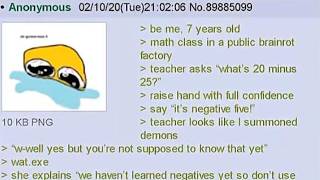 Math Class In A Public Brainrot Factory