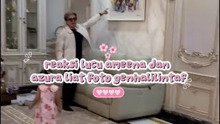 azura ngetawain foto genhalilintar #attahalilintar #aurelhermansyah #azura #krisdayanti  #ameena 