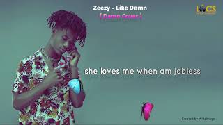 Zeezy - Like Damn (Omah lay Damn cover) [Lyric Video]