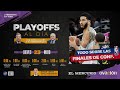 Playoffs al da 38   lvaro martn coach morales y coach quintero  jue 23may24  ritmo nba