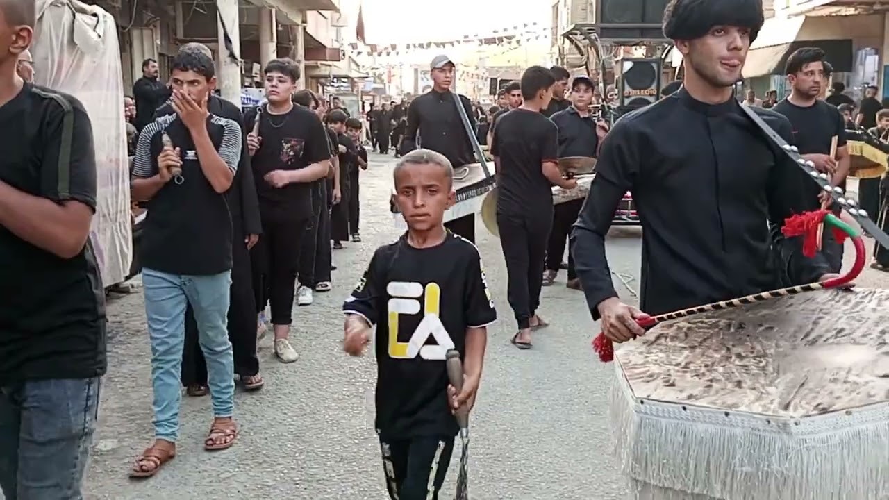 موكب انصار الحسين قلعه سكر ملا جابر الوائلي وملا حسن العميري  2022