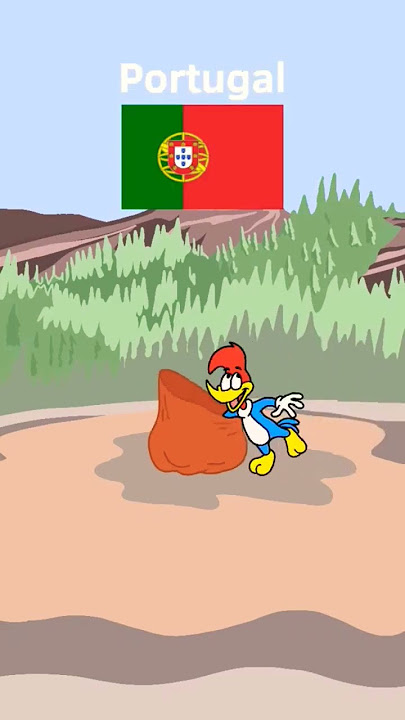 Pica Pau - Bolo De Morango em Vários Idiomas HD