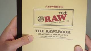 RAW ROLLING PAPERS THE RAWLBOOK TIPS ESD OFFICIAL