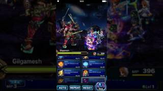 FFBE Gilgamesh Offensive All Missions Trial