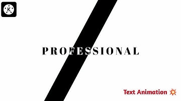 Easy But Professional Taxt Animation In Kinemaster 💥 || Tutorials || Pixellab