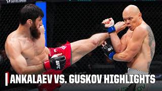 UFC Abu Dhabi Highlights: Magomed Ankalaev vs. Bogdan Guskov | ESPN MMA