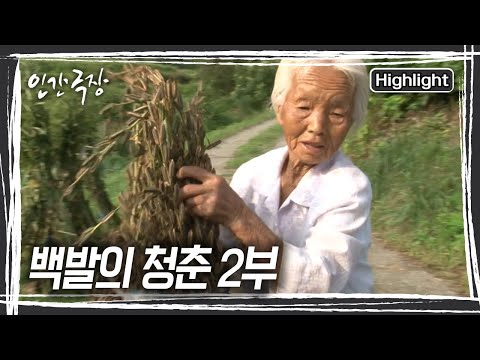 첩첩산중 오지마을. 이곳에는 145cm 자그마한 체구에 생기 넘치는 웃음을 짓는 백발 소녀 이기남 할머니가 산다. [인간극장] KBS 방송