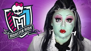 FRANKIE STEIN MONSTER HIGH MAKEUP TUTORIAL!