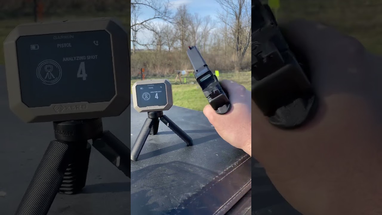 Garmin xero pro chronograph with Glock 40