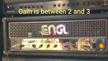 ENGL Fireball 60    no effects, straight in