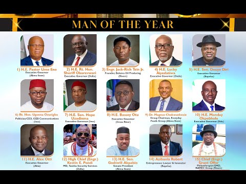 VOTE for MAN OF THE YEAR in the Niger Delta Advancement Awards 8.0 as 9 States Battle